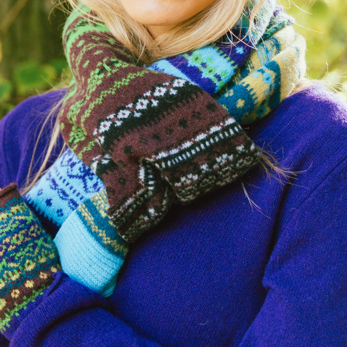 Alloa Fairisle Scarf