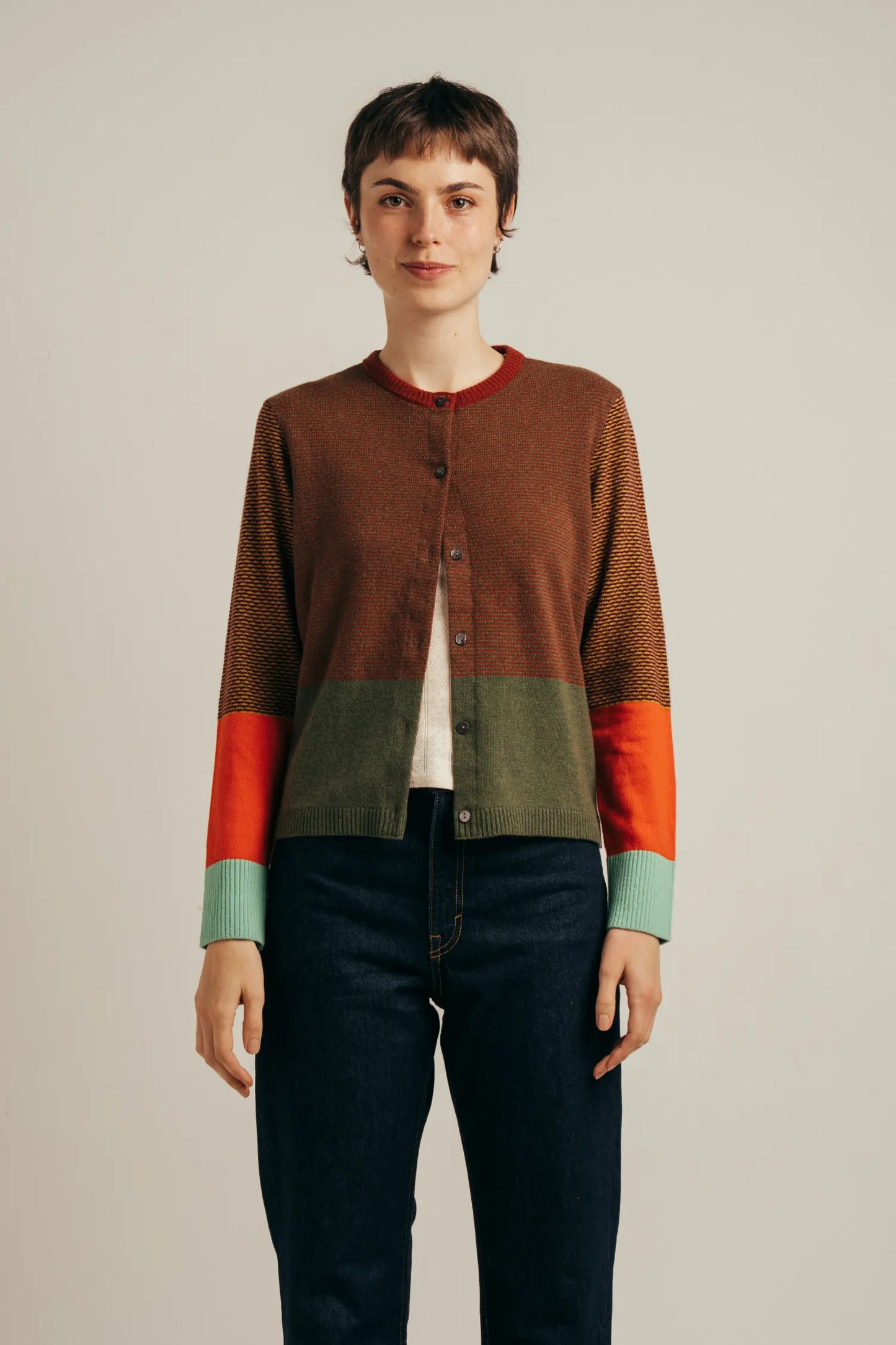 Melrose Tweed Cardigan