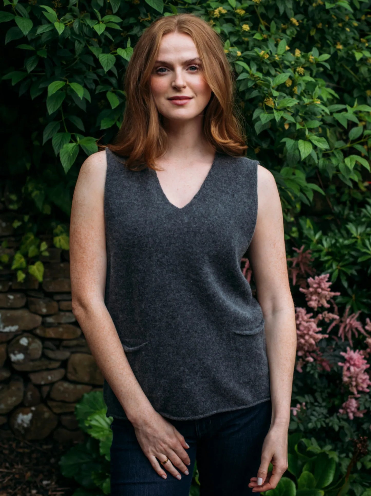 Corry V-Neck Tank Top