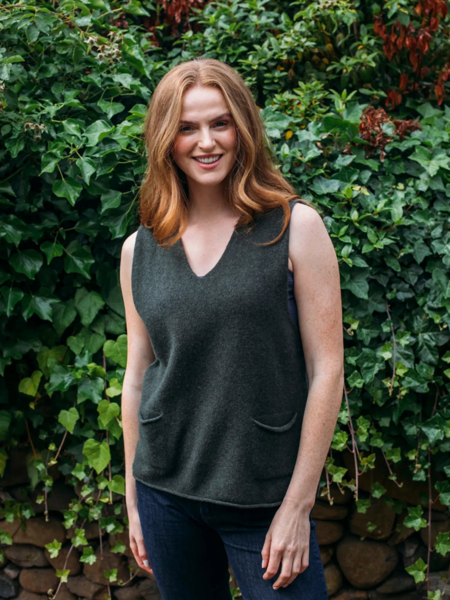 Corry V-Neck Tank Top