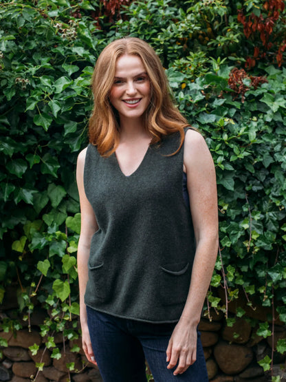 Corry V-Neck Tank Top