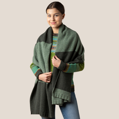 Bowden Colour Block Stole
