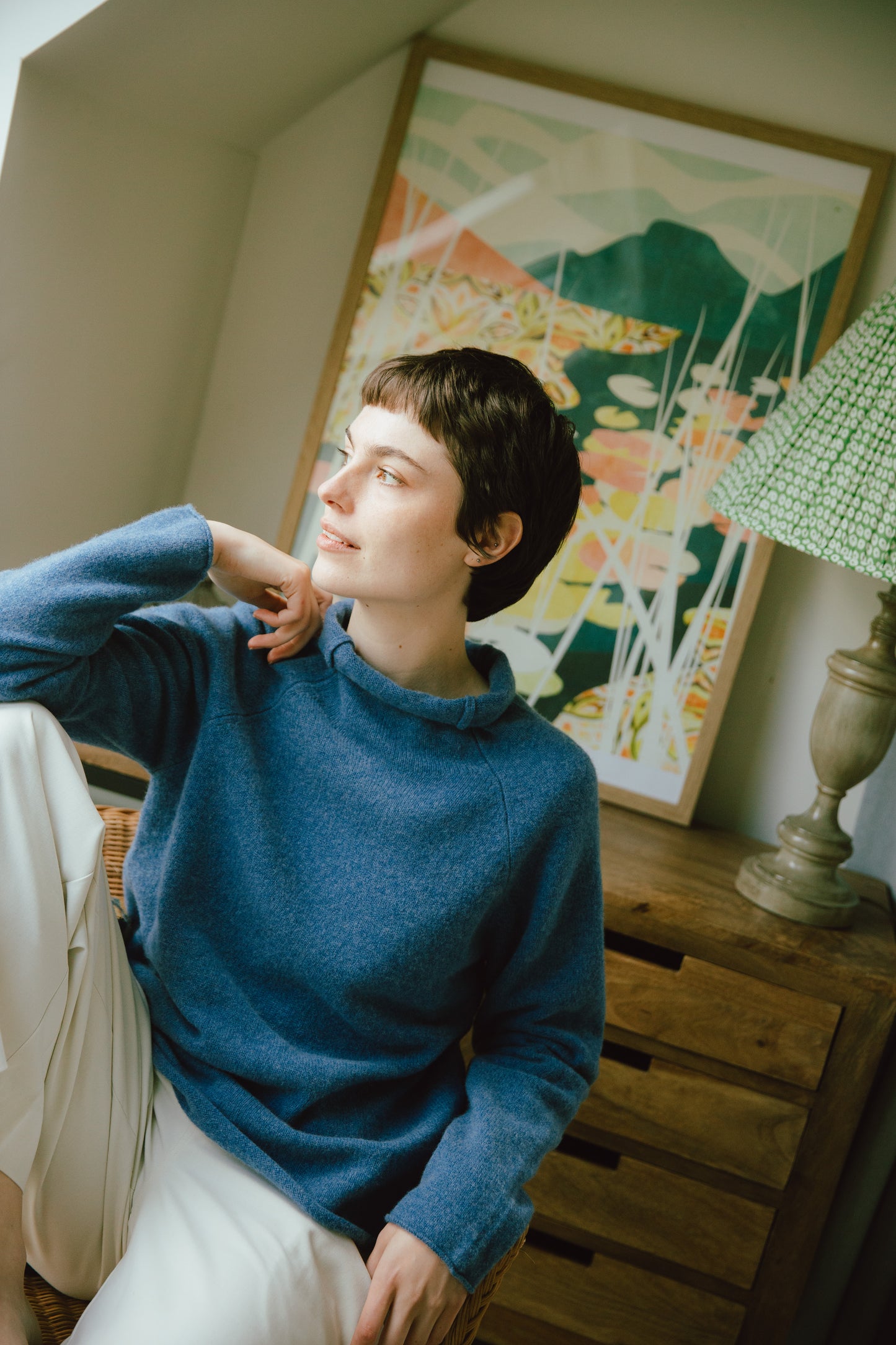 Corry Ladies Raglan Sweater