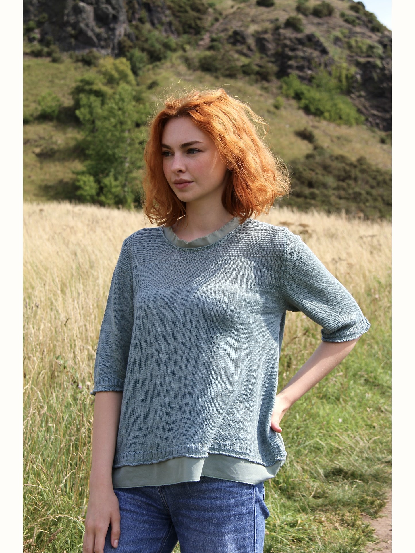 Stichill Short Sleeve Sweater