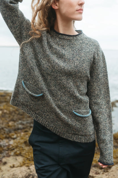 Tweed Nep Sweater