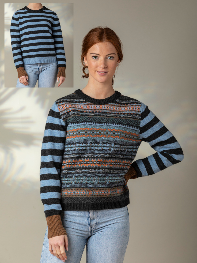 Stobo Fairisle Sweater - Reversible