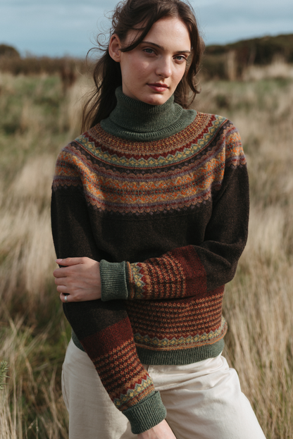 Alpine Roll Collar Sweater