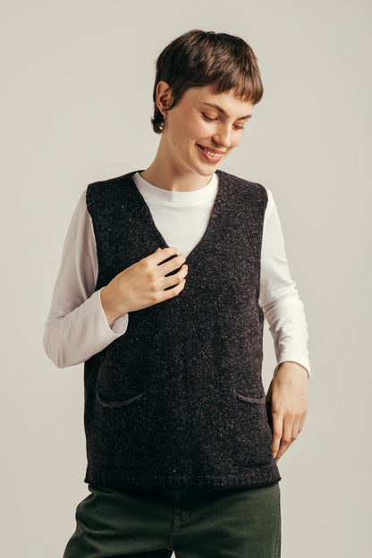 Tweed Nep Vest