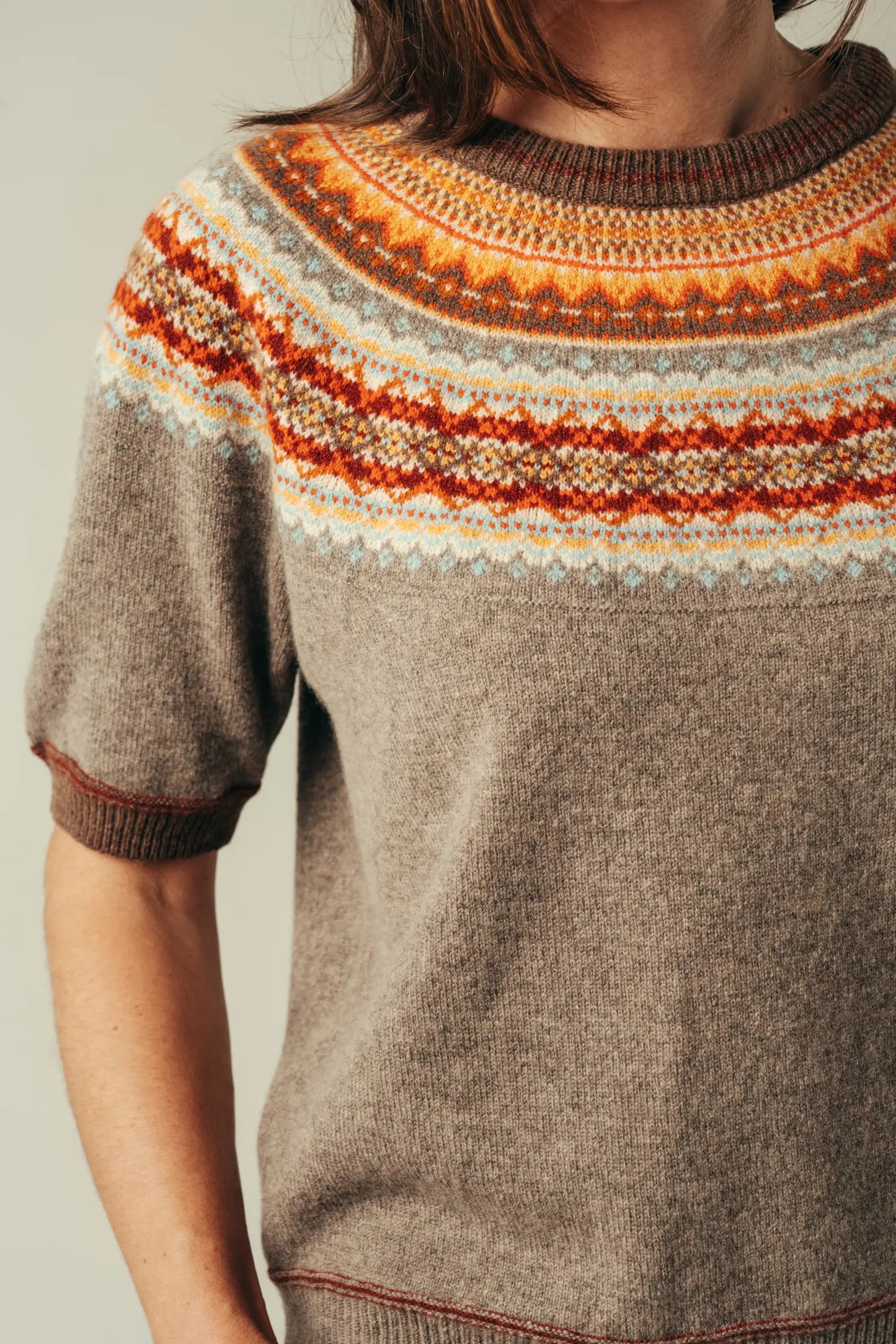 Alpine Half Sleeved Sweater