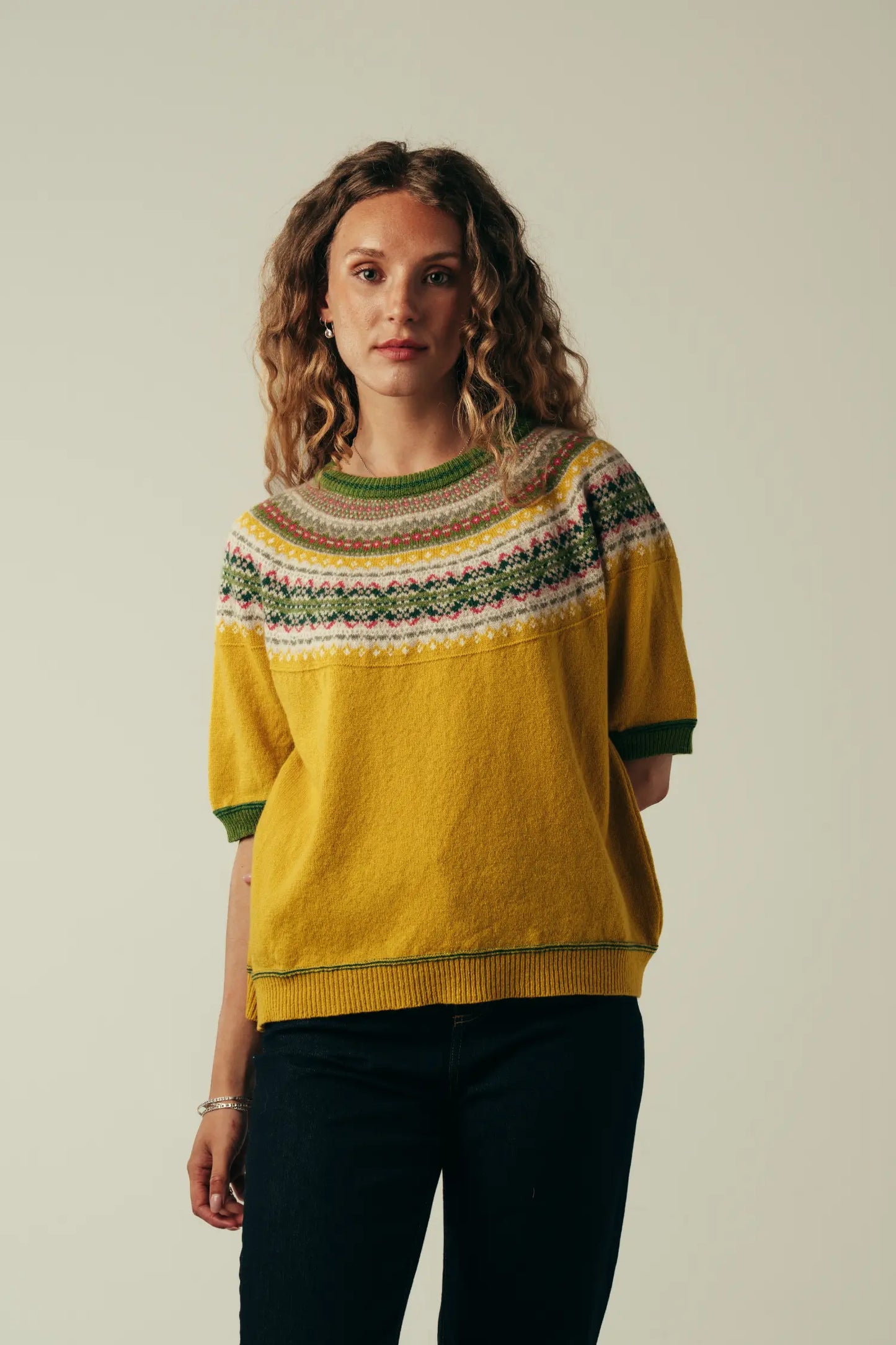 Alpine Half Sleeved Sweater