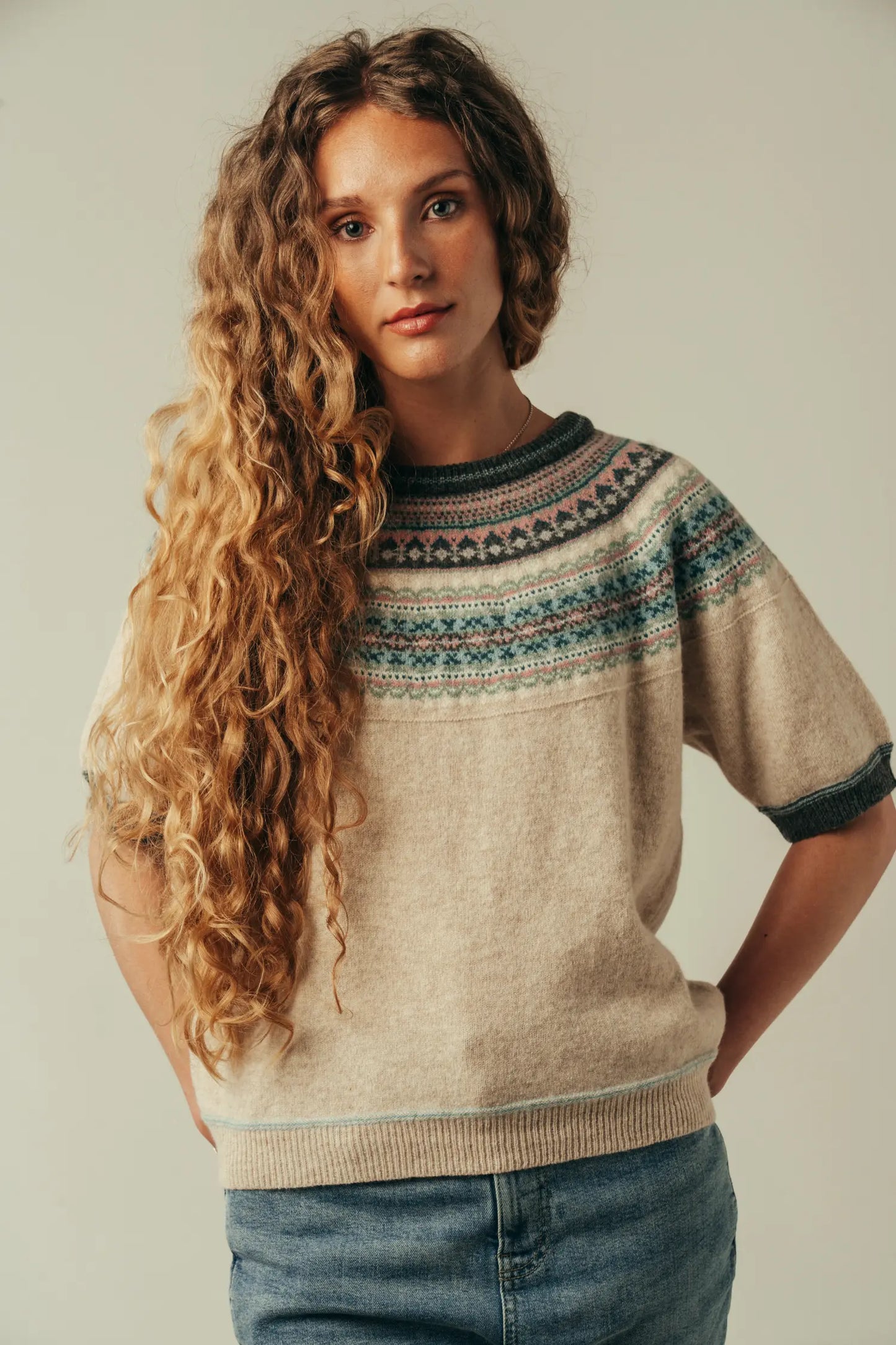Alpine Half Sleeved Sweater