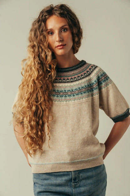 Alpine Half Sleeved Sweater