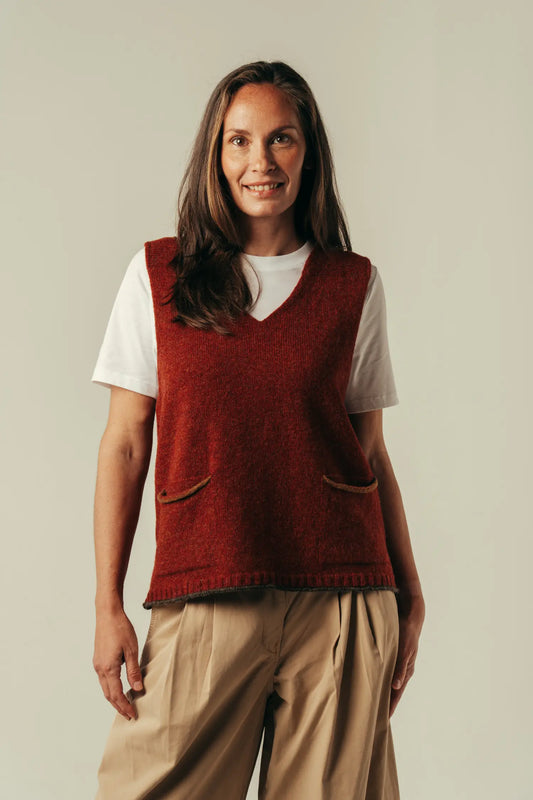 Tweed Vest